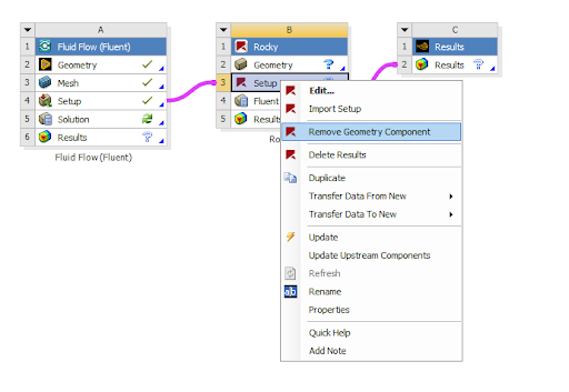 Remove Geometry component.