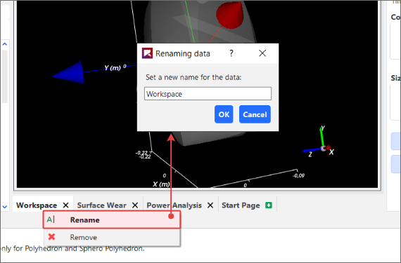 Renaming a Workspace