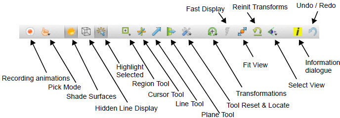 Tools Icon Bar