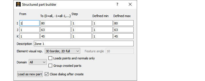 Structured LPART