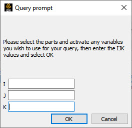 Query Prompt for IJK Values