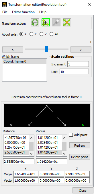 Transformation Editor (Revolution Tool)