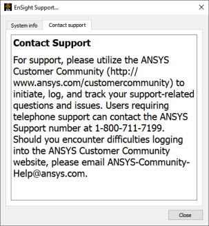 Online Support Tool