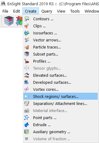 Shock Regions/Surfaces Icon