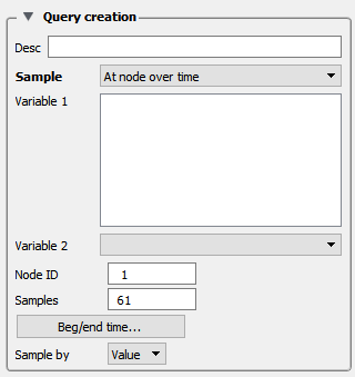 Query/Plot Editor - At Node Over Time