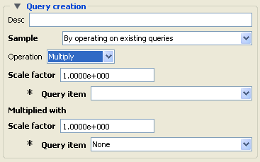 Query/Plot Editor - by Operating on Existing Queries