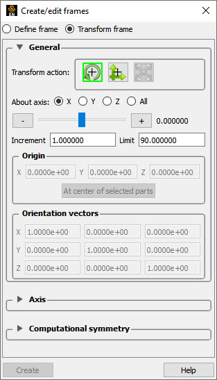 Two Ways to Choose Frame Definition