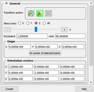 Transformation Editor for Exact Translation of Selected Frames