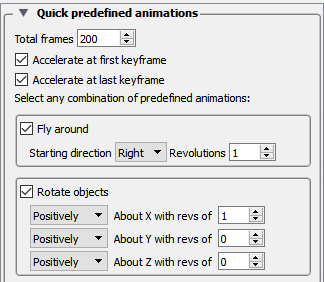 Quick Predefined Animations