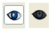 Part Visibility ON - OFF Icons