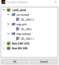 Location Selector of User Defined Boundary Conditions