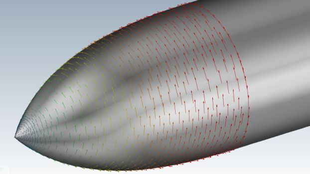 Surface Velocity Vectors