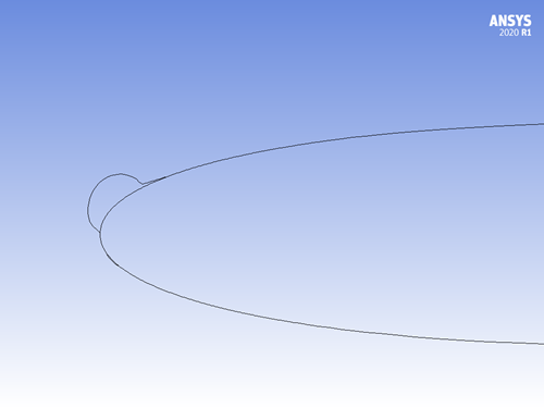 Beak Ice on the NACA0012 Airfoil, Mach 0.6, AoA 7 Degrees, LWC 0.2 G/m3, MVD 20 Microns