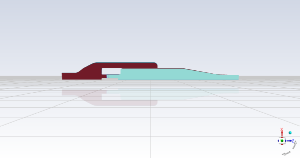 The Imported CAD Geometry for the Combustor