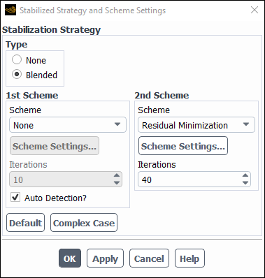 Adjoint Residual Monitors Dialog Box