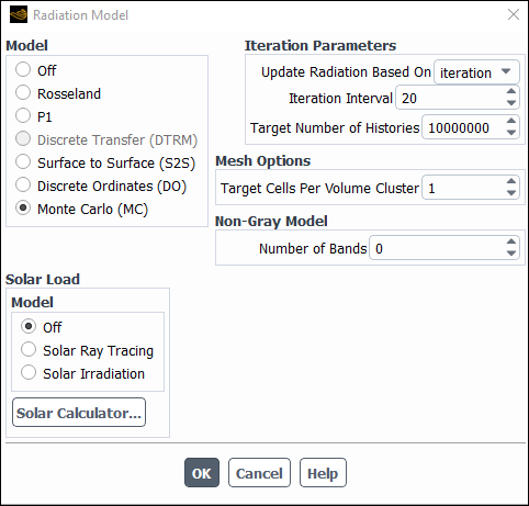Chapter 17: Using the Monte Carlo Radiation Model