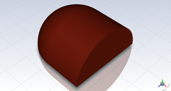 The Imported CAD Geometry for the Wing