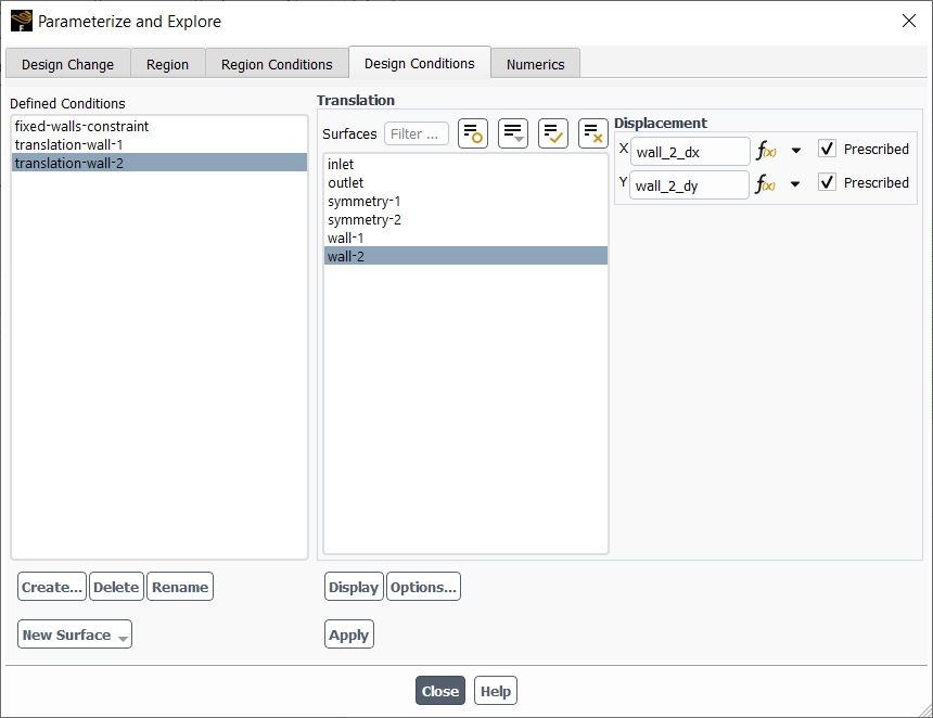 Setting Translating Wall Conditions (wall-2)