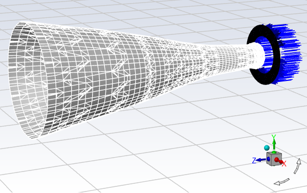 Full Atomizer Display with Surface of Constant Methanol Mass Fraction