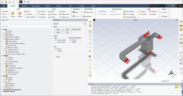 The Ansys Fluent Application