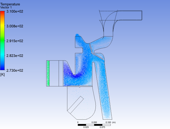 Vectors Colored by Temperature (DP2)
