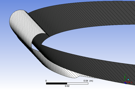 Ice View in CFD-Post, Ice Cover with Display Mesh