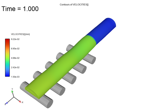 Final Shape and Position of the Extrudate With Respect to the Rollers