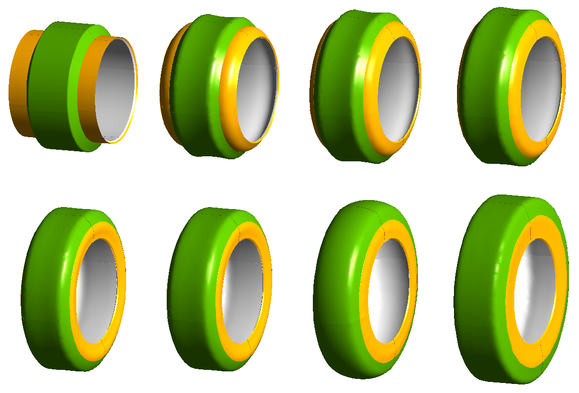 Progression of the Assembly Shape