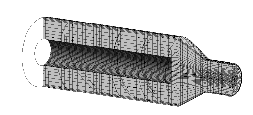 Mesh of the Flow Domain