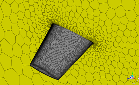 View of the Surface Mesh around the ONERA M6 Wing