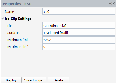 Iso-Clip x<0 Properties