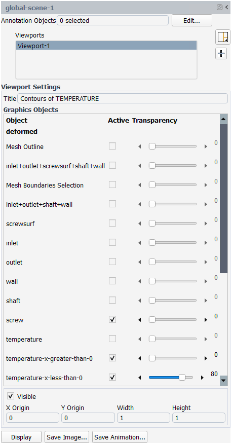 Scene Properties