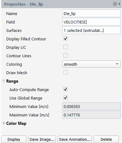 Contour Properties