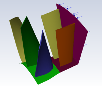 Ensemble Blade Rows with a GTI Interface