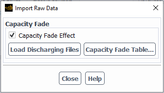 The Import Raw Data Dialog Box