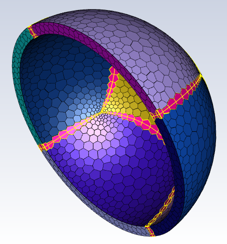 Example of Marked Mesh Cells (Multi Face)