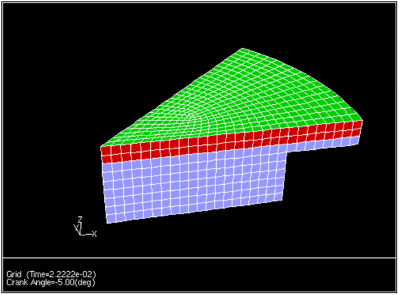 Experimental Engine Mesh