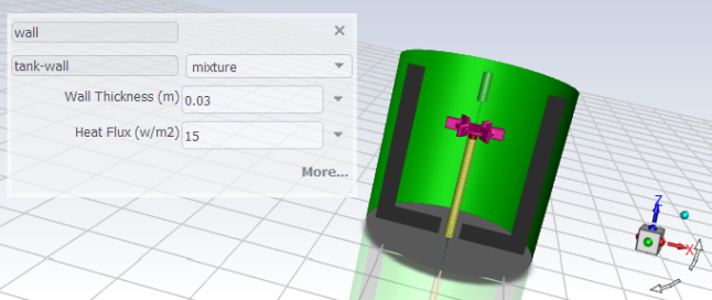 Quick Editor for a Velocity Inlet