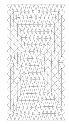 Effect of Diffusion Parameter of 0 on Interior Node Motion