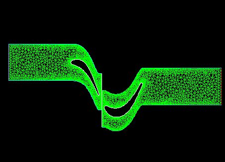 Rotor Mesh Slides with Respect to the Stator