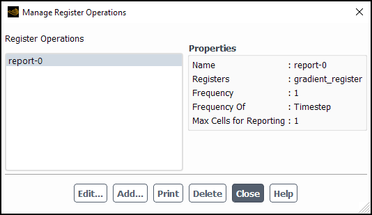 Manage Register Operations Dialog Box