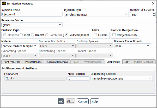 The Components Tab