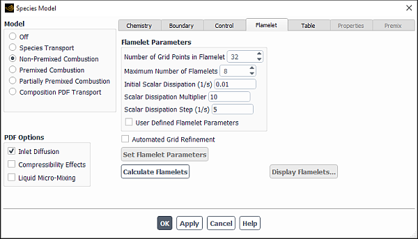 Calculating Steady Diffusion Flamelets