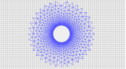 Overset Component and Background Meshes After Hole Cutting