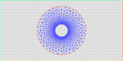 Overset Component and Background Meshes Before Hole Cutting