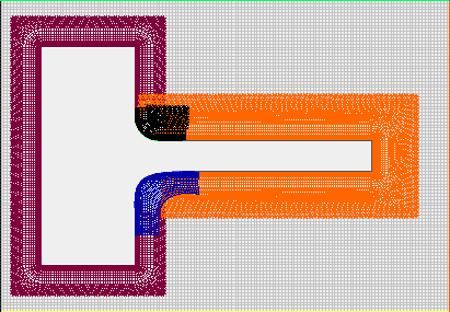 Multiple Components with Collar Meshes Initialized