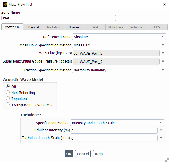 Using WAVE Data for Boundary Conditions