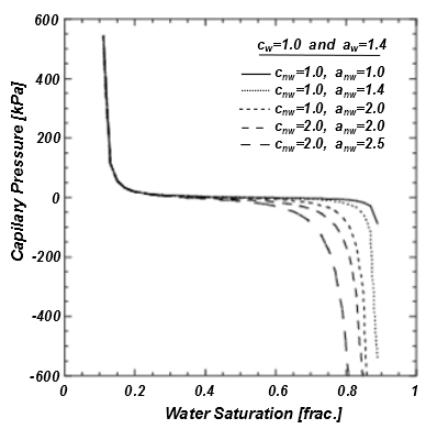 Skjaeveland Correlation Behavior