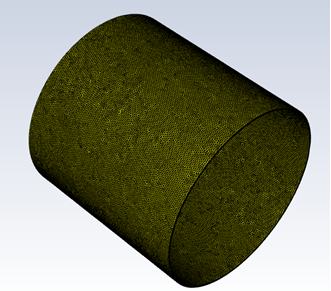 Cell Zone containing the inner boundary layer mesh