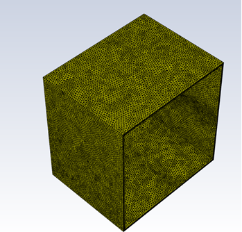 Cell Zone containing the outer boundary layer mesh